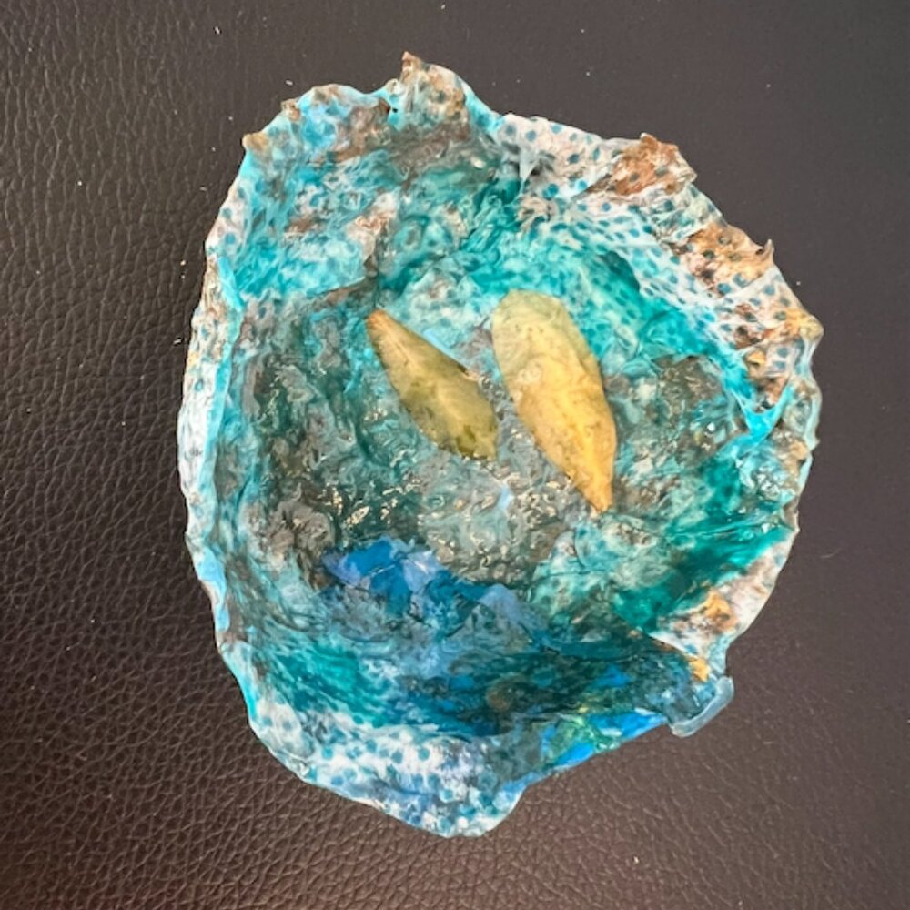 Handmade Paper Bowl #14